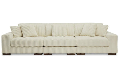 Lindyn Ivory 3-Piece Sectional Sofa