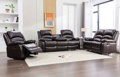 Dynamo 2-Espresso 3-Pieces Reclining Set