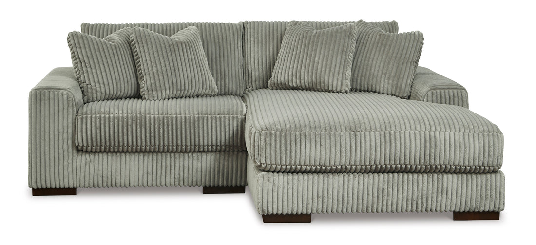 Lindyn Fog 2-Piece RAF Sofa Chaise