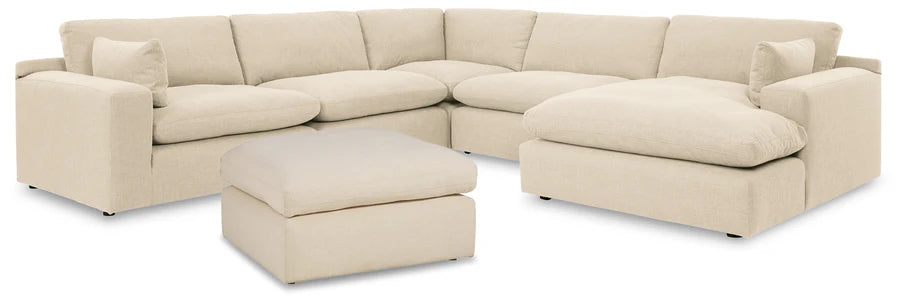 Elyza 5-Pieces Sectional with Chaise - LAF / RAF
