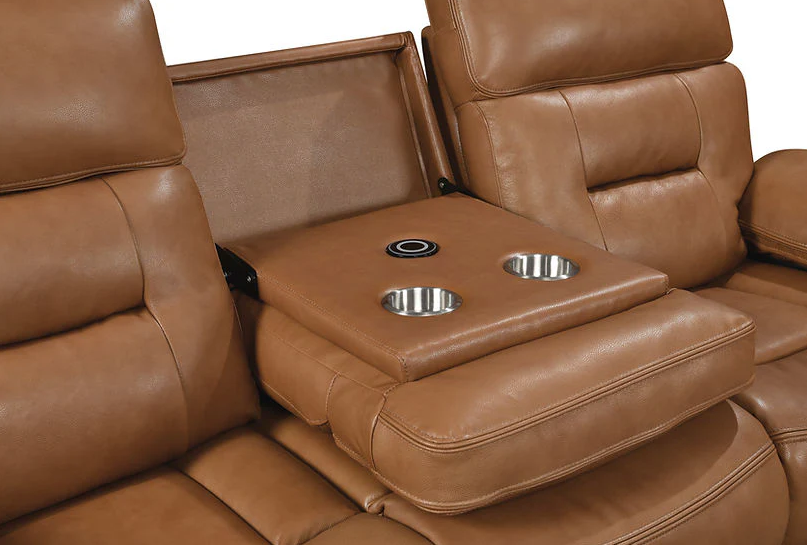 Dallas Camel Reclining Sofa Set
